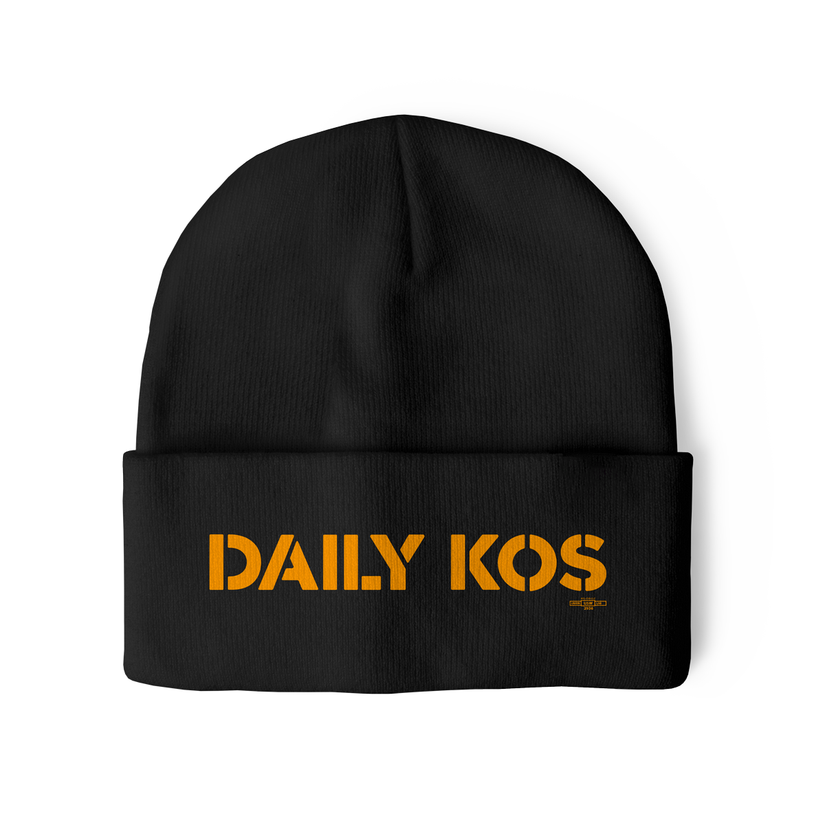 Daily Kos Beanie Black