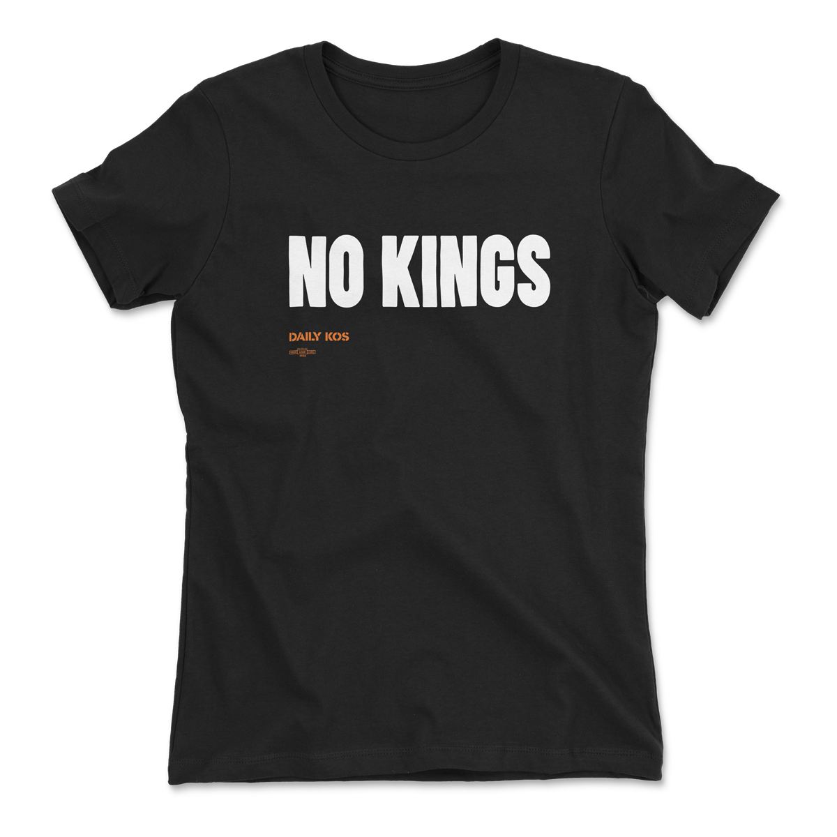 No Kings Black Tee