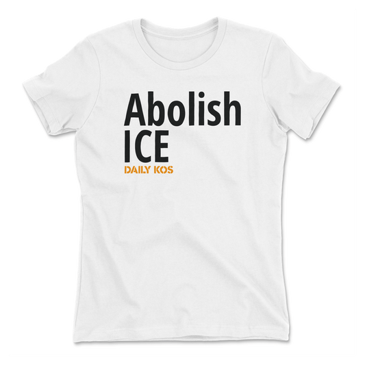 Abolish ICE Tee - White
