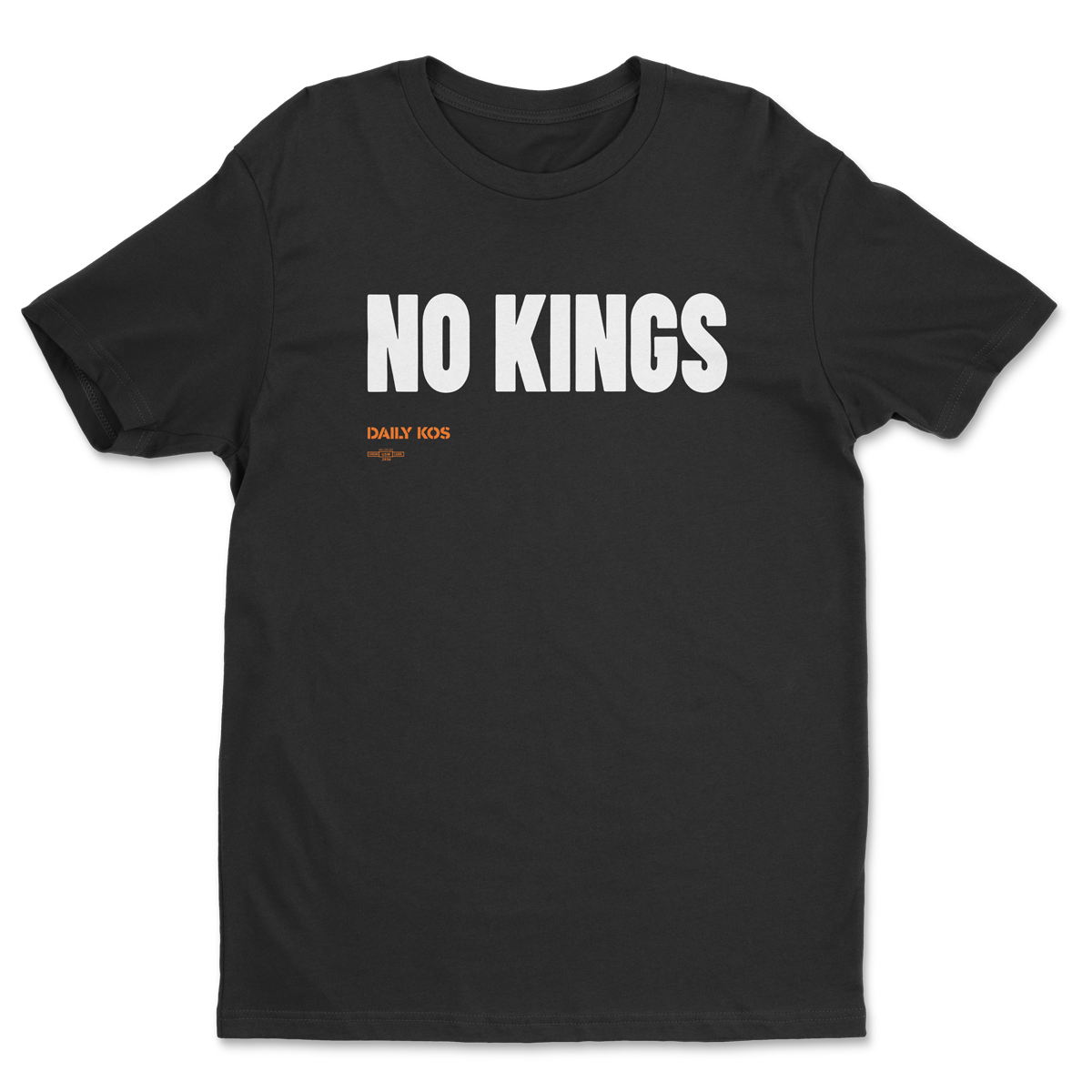 No Kings Black Tee