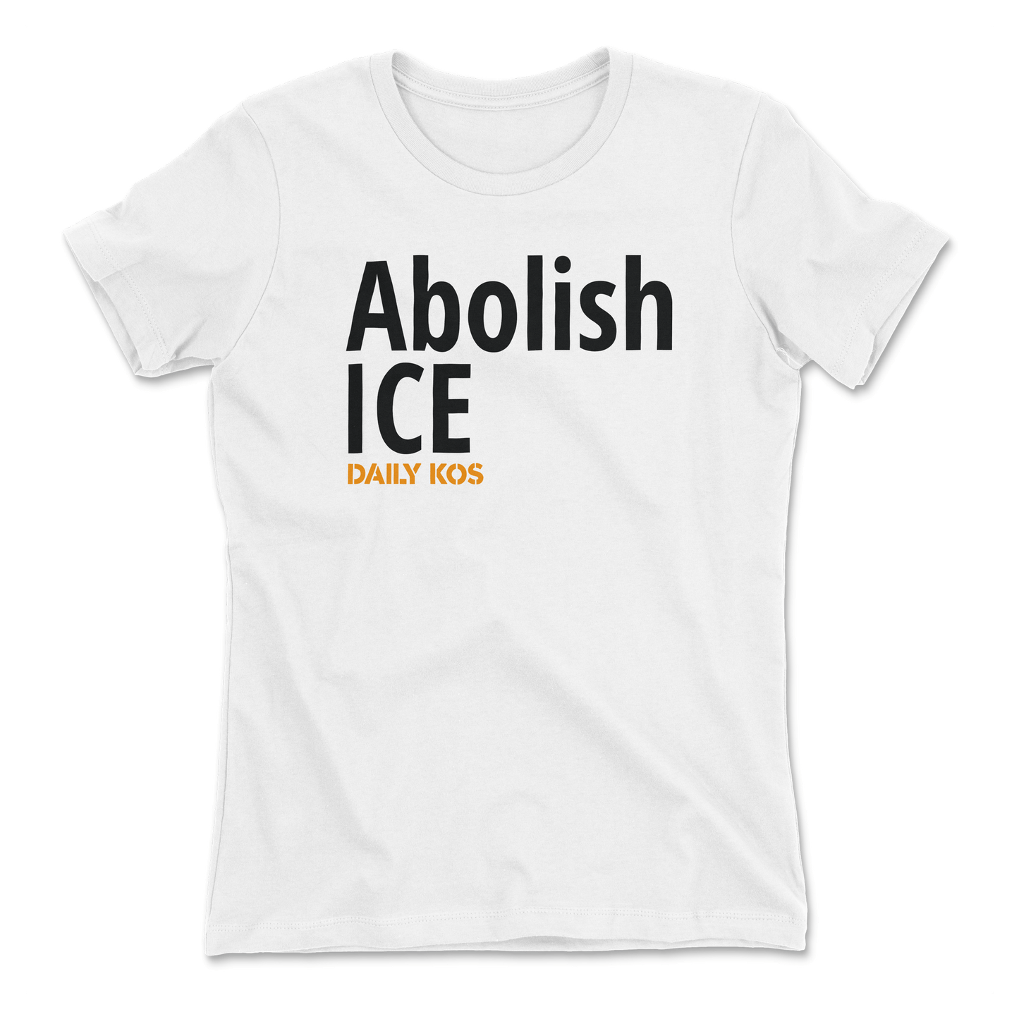 Abolish ICE Tee - White