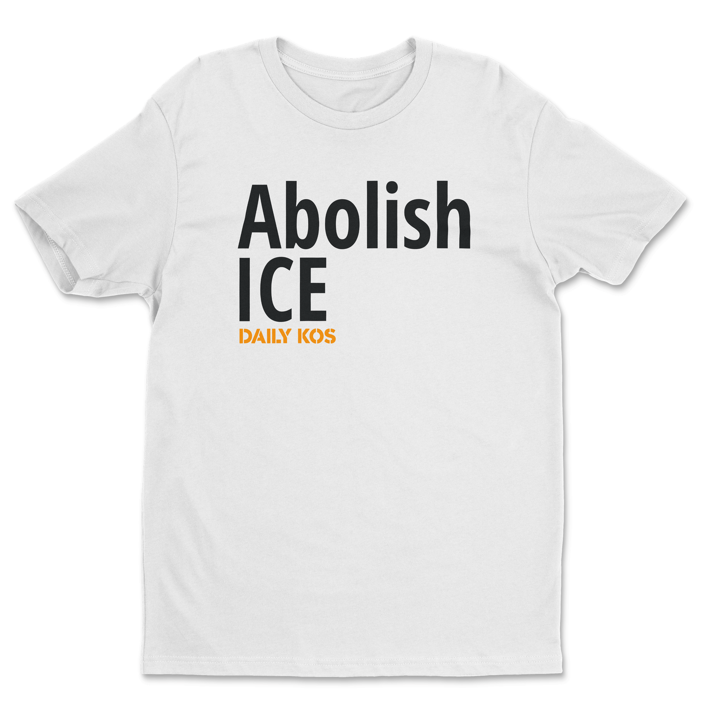 Abolish ICE Tee - White