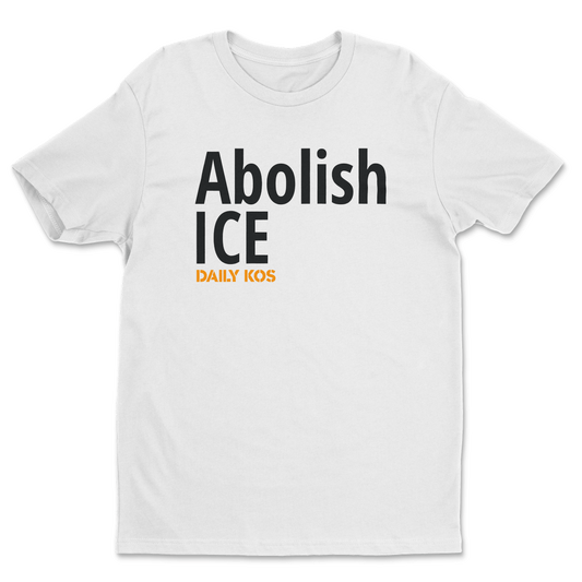 Abolish ICE Tee - White
