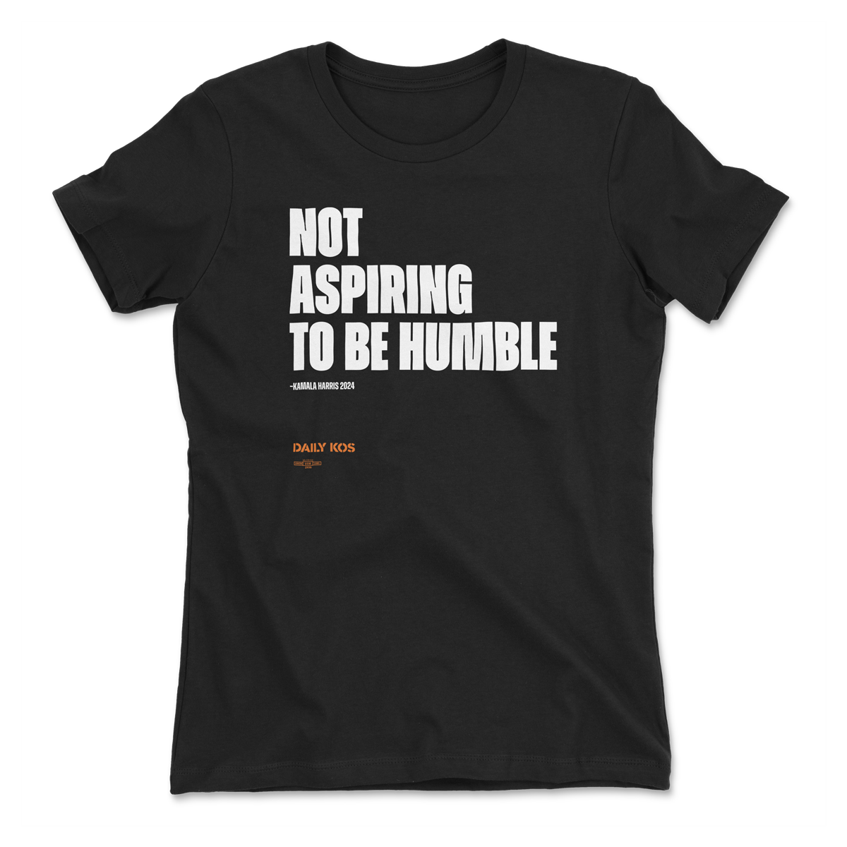 Not Aspiring To Be Humble Black Tee