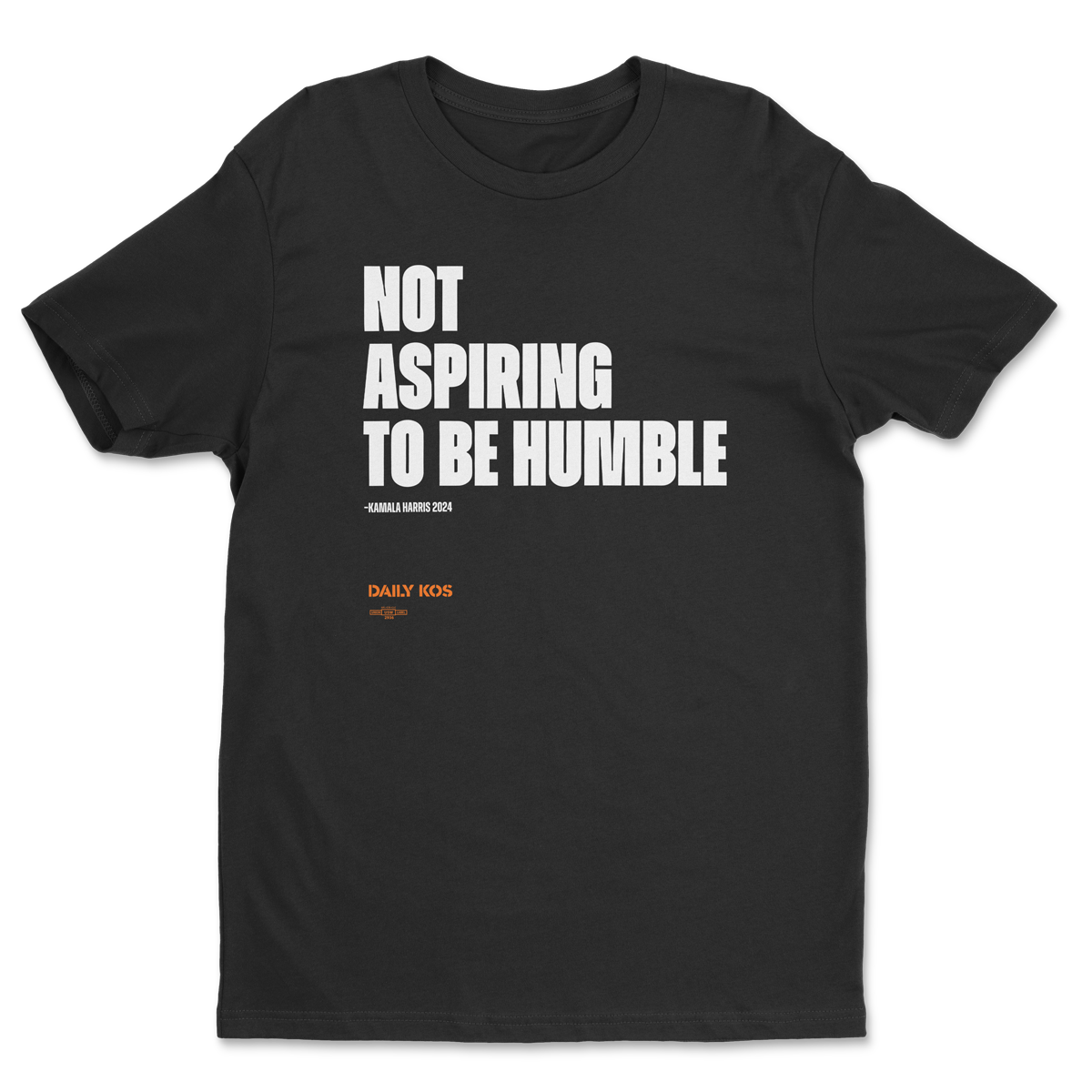 Not Aspiring To Be Humble Black Tee