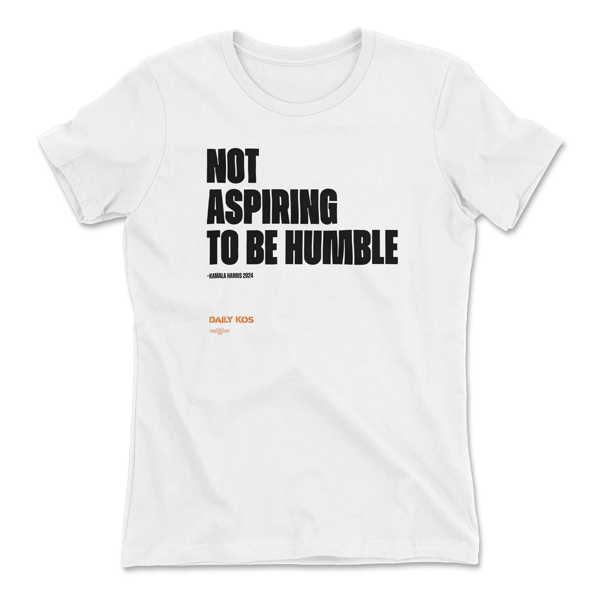 Not Aspiring To Be Humble White Tee